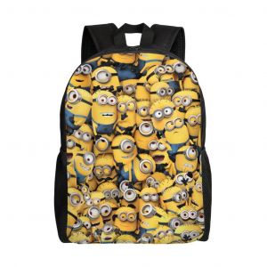Sac à dos Minions pour adolescent, cartable en toile, unisexe, HXN1771 - Neuf