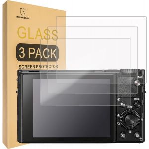 Tempered Glass Compatible with Sony RX100 VII Digital Camera DSC-RX100M7 [Pack of 3] Screen Protector Film 9H Hardness - Neuf