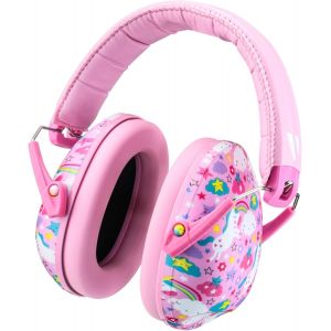 KALANKA-Casque Anti Bruit Enfant, 27dB SNR Certifi&eacute;, Casque Pliable et R&eacute;glable pour Enfants 3-16 Ans, Protection Auditive pour TDAH, Autisme, &Eacute;cole, A&eacute;roport et Feux d'Artifice - Neuf