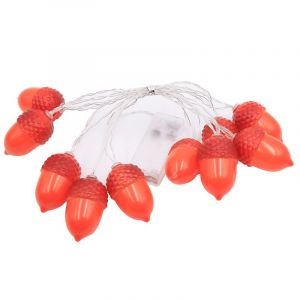 C&ocirc;ne de pin bell boule de No&euml;l lampe c&ocirc;ne Rouge de l'aiguille de pin d&eacute;co - Neuf