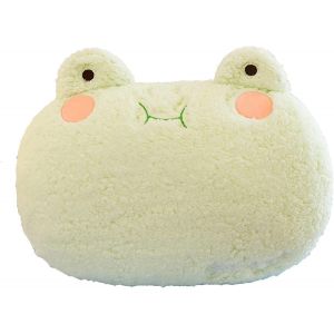 Coussin en peluche grenouille,mignon grenouille peluche animaux jouets,poupée en peluche grenouille douce,grenouille peluche coussin - Neuf