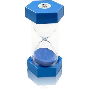Tianyi-Sablier Enfant, Minuterie De Cuisine, Couleur Sablier, Montre De Cuisine, Pour Enfants, Jeu De Classe, Cuisine, D&eacute;coration De Bureau &Agrave; Domicile, 20 Minutes, Bleu - Neuf