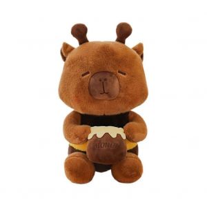 Peluche abeille capybara, jouet en peluche, poupées en peluche douce, jouet en peluche 2 32 cm - Neuf