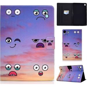 Coque Pour Samsung Galaxy Tab A8 10.5 2022/2021, Housse De Protection En Cuir Pu &Eacute;tui Case Tablette &Eacute;tui Smart Cover Avec R&eacute;veil/Veille Auto Pour Samsung Tab A8 (Sm-X200/Sm-X205/Sm-X207), Expression - Neuf