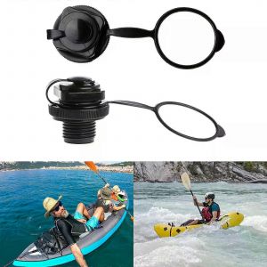 2pcs Valve D'air Bateau Gonflable Spirale Bouchons D'air Gonflage Vis De Remplacement D&eacute;gonflage Plus Rapide Pour Bateaux Gonflables Kayak Airbed - Neuf