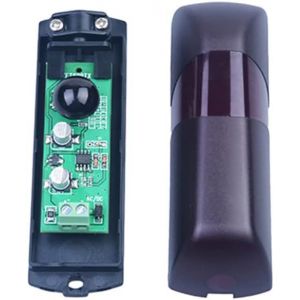Mevronisshop-Paire De Photocellules &Agrave; Infrarouge Universelles Pour Capteur Ext&eacute;rieur Automatique Pour Portail De Garage 12 V/24 V Ac Dc - Neuf