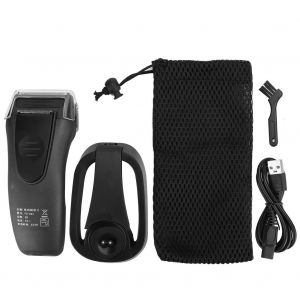 Tondeuse A Barbe Electrique Professionnelle A Chargement Usb, Noire - Neuf