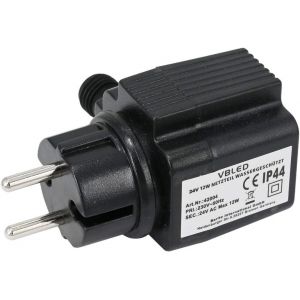 Bloc d'alimentation extérieur Transformateur Tension constante 24 VAC IP44 12 W - Neuf