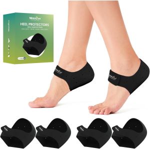 Kalanka-Lot De 2 Paires De Protections De Talon En Gel Pour Fasciite Plantaire Pour Homme Et Femme Pour Soulager La Douleur De L'&eacute;pine Dorsale &iquest; Coussinets De Talon Pour Tendinite D'achille, Coussin - Neuf