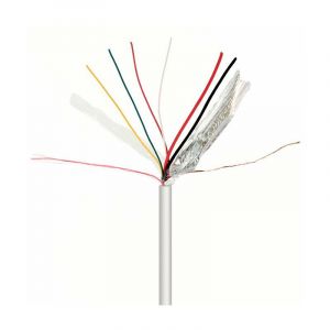 Tuyau Blind&eacute; 2x0,75+4x0,22mm White (100m) Map2-4lszh - Neuf