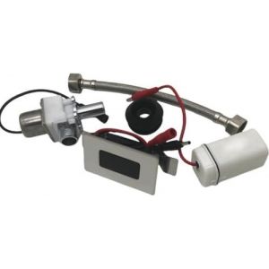 Kit de chasse d'eau automatique avec capteur infrarouge et modes de chasse d'eau intelligents - Neuf