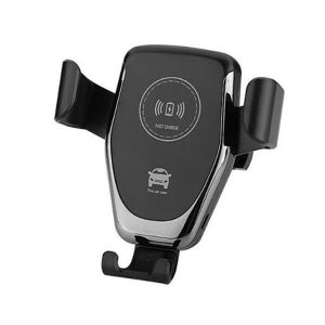 Chargeur De Voiture Sans Fil C09 10 W Pour Prise D'air, Compatible Iphone, Pince R&eacute;glable, C&acirc;ble De Charge Inclus - Neuf