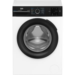 Beko b300 BM3WFSU39413 machine &agrave; laver chargement frontal 9 kg 1351 tr/min Noir et Blanc - Neuf
