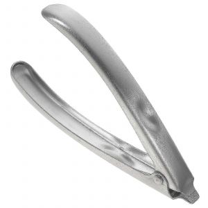 Outil pratique d'ouverture de palourdes Pince à palourdes professionnel Ouvre-barbecue de fruits de mer Argent 12.8X6.5X2CM Anti-dérapant 1Pack - Neuf