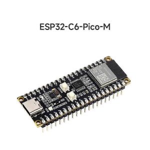 ESP32-C6-Pico-M Carte de d&eacute;veloppement Microcontr&ocirc;leur WiFi 6 ESP32-C6-MINI-1 Module Supports pour ESP-ID - Neuf