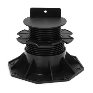 Plot r&eacute;glable pour terrasse bois et composite 60 &agrave; 140 mm Roulements Lot de 30 plots - Neuf