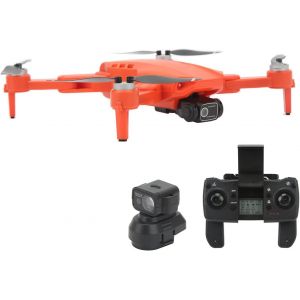 Checarzhn--No1-Drone, Image Follow Intelligent Return 4k Camera Quadcopter Drone Orange Pour La Pr De Photos (Double Batterie)-Haofy - Neuf