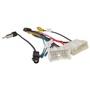 Adaptateur Faisceau Câble Connecteur ISO,récupération arrière et antenne Compatible avec Dacia,Renault - Neuf