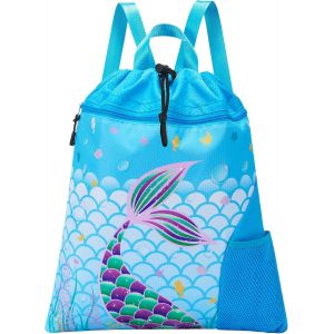 KALANKA-Sac à Dos Cordon Enfant ¿ Motif de Imperméable Sac de Gym - Neuf