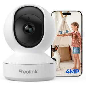 KALANKA-4MP Interieur Cam&eacute;ra Surveillance WiFi &iquest; Vue &agrave; 360&deg;, Suivi Automatique, D&eacute;tection IA (Personne/Animal/Pleurs), Audio Bidirectionnel, Vision Nocturne, Mode Priv&eacute;, sans Abonnement &iquest; &iquest;&iquest;E1 - Neuf
