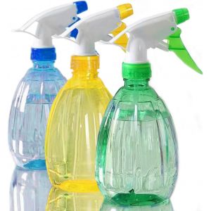 Mevronisshop-3 Pi&egrave;ces 500ml Flacon Spray Bouteilles Vide Rechargeable (Jaune-Vert-Bleu) - Neuf
