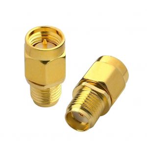 Sjzg-Connecteur Sma Mâle À Femelle Adaptateur Coaxial Pour Câble D'extension Antenne Fpv, Drone Fpv, Amplificateur De Signal, Wi-Fi 2pcs - Neuf