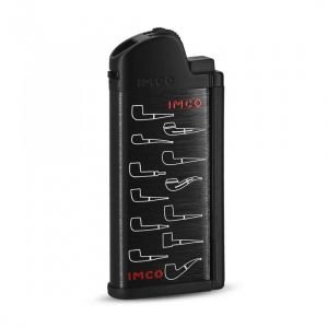 Briquet Pipe Logo Imco Noir - Neuf