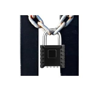 Cadenas &agrave; combinaison avec d&eacute;verrouillage instantan&eacute; et num&eacute;rotation par mot de passe cach&eacute;e - Neuf