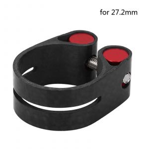 Tige De Selle De V&eacute;lo De Montagne De Route En Fibre De Carbone Pince De Verrouillage De Tige De Selle (Pour 27,2 Mm) - Neuf