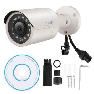 Camera de securite IP exterieure HD 1080P POE Starlight pour ONVIF - Neuf