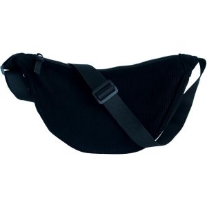 KALANKA-Sac Banane Femme Homme, Sac Banane Velours en Côtelé, Sac Ceinture Unisexe avec Grande Capacité, Léger et Confortable, Idéal pour Voyage, Quotidien, Sport et Festivals (Noir) - Neuf