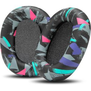 LORANKA-PadZ XM6 &iquest; Coussinets de Remplacement Haut de Gamme compatibles avec Le Casque Sony WH-1000XM6 par Wicked Cushions | Confort am&eacute;lior&eacute;, Cuir PU r&eacute;sistant et Isolation phonique | 90's Black - Neuf