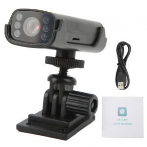 Camera de securite Wi-Fi 1080p, vision nocturne infrarouge sans fil, 500 mAh, mini enregistreur pour la maison, le sport en plein air - Neuf