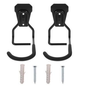Porte-Vélos Mural Robuste - Solution De Rangement Vertical Peu Encombrante Pour Garage Et Maison - Lot De 2 - Neuf