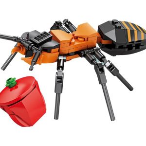 DDA-Insecte Jouet de Construction, Insecte Blocs de Construction, Insecte Blocs de Construction de Serrage pour Les Enfants de 3 Ans et Plus (Fourmi) - Neuf