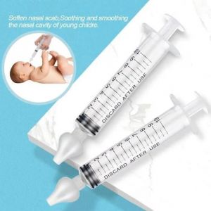 Seringue Professionnelle De 2 Bo&icirc;tes Pour B&eacute;b&eacute; Irrigateur Nasal Portable Dispositif De Rin&ccedil;age Pour Nettoyeur De Nez Pour Nourrisson - Neuf
