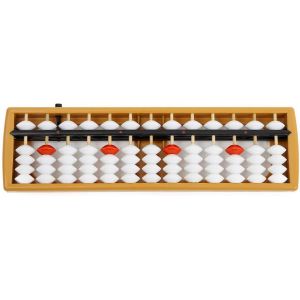 Outil De Calcul Arithm&eacute;tique Soroban En Plastique 13/17 Chiffres[Z1129] - Neuf