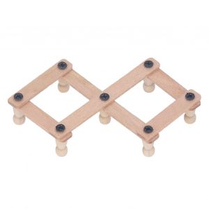 &Eacute;tag&egrave;re Murale Miniature De Maison De Poup&eacute;e &Eacute;chelle 1 :12 &Eacute;tag&egrave;re Murale Pliante R&eacute;tractable Pour Accessoires De Meubles De Maison De Poup&eacute;e - Neuf