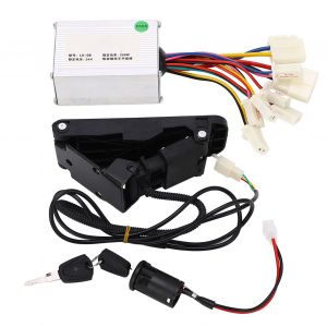 Kit De Conversion De Tricycle Electrique Avec Controleur A Balais Et Accelerateur A Pedale 24 V 250 W Pour Remplacement De Velo Electrique - Neuf