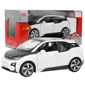 Voiture Electrique Vb32243 1:32, Jouet Pour Enfants, Avec Son Et Lumiere (Blanc) - Neuf