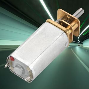 Moteur a engrenages CC 12 V Micro GA13YN050 FF050 CW/CCW pour modele de voiture/robot/bricolage (200 tr/min) - Neuf