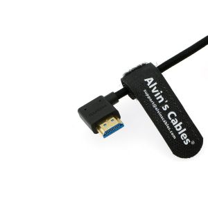 8K 2.1 HDMI C&acirc;ble Haute Vitesse C&acirc;ble Enroul&eacute; Tress&eacute; pour Atomos Ninja V, Portkeys BM5, pour Feelworld Moniteur, pour Canon C300, Z CAM E2, pour Sony FS5 | FS7| A7S3 Cam&eacute;ras - Neuf