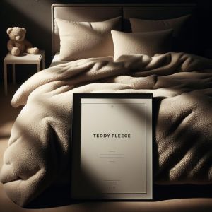 Ulteronixshop-Parure De Lit En Polaire Super Douce Et Chaude Avec Housse De Couette Et Taies D'oreiller (Cr&egrave;me, King - Environ 230 X 220 Cm) - Neuf