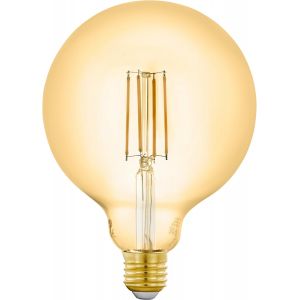 Kalanka-Connect 12573 Ampoule Led E27 &Agrave; Intensit&eacute; Variable Blanc Chaud 2200 K G125 &Oslash; 12,5 Cm - Neuf