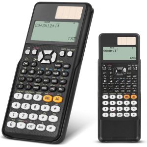 Calculatrice scientifique avec 552 fonctions,calculatrice scientifique pour &eacute;tudiants - Neuf