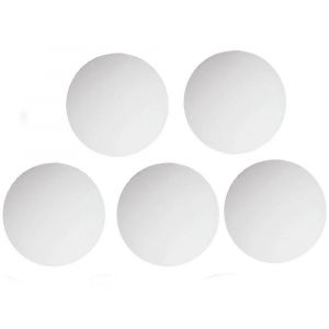 Lot de 5 butoirs de poign&eacute;es de porte en silicone, protections murales auto-adh&eacute;sives - Neuf