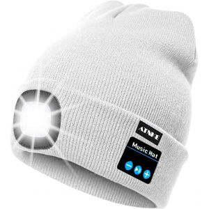 Led Bluetooth Bonnet Lumineux, Rechargeable Usb Rechargeable Musical Running Chapeau Ultra Lumineux 4 Led Lampe Étanche Utilisation Lumière Pour Ski Randonnée Camping Vélo - Neuf