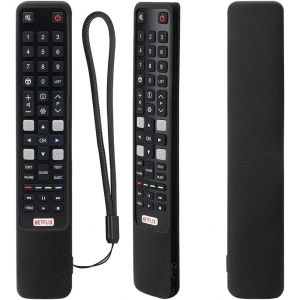 Silicone Remote Control Case Compatible With Tcl Rca Rc802N Arc802N Yui1 Yui2 Yli2, Remote Control Shell For Tcl 4K Uhd Qled Smart Tv Remote Cover - Neuf