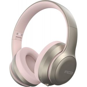 KAL-Ifecco Casque Bluetooth Sans Fil Avec Microphone, Écouteurs Stéréo Pliables Pour Téléphones, Voyage Et Ordinateur Portable - Neuf