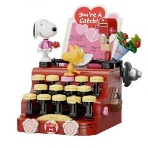 Figurine Snoopy Pantasy - Typewriter (Retro Time Series) 18 Cm (Pantasy) - Neuf